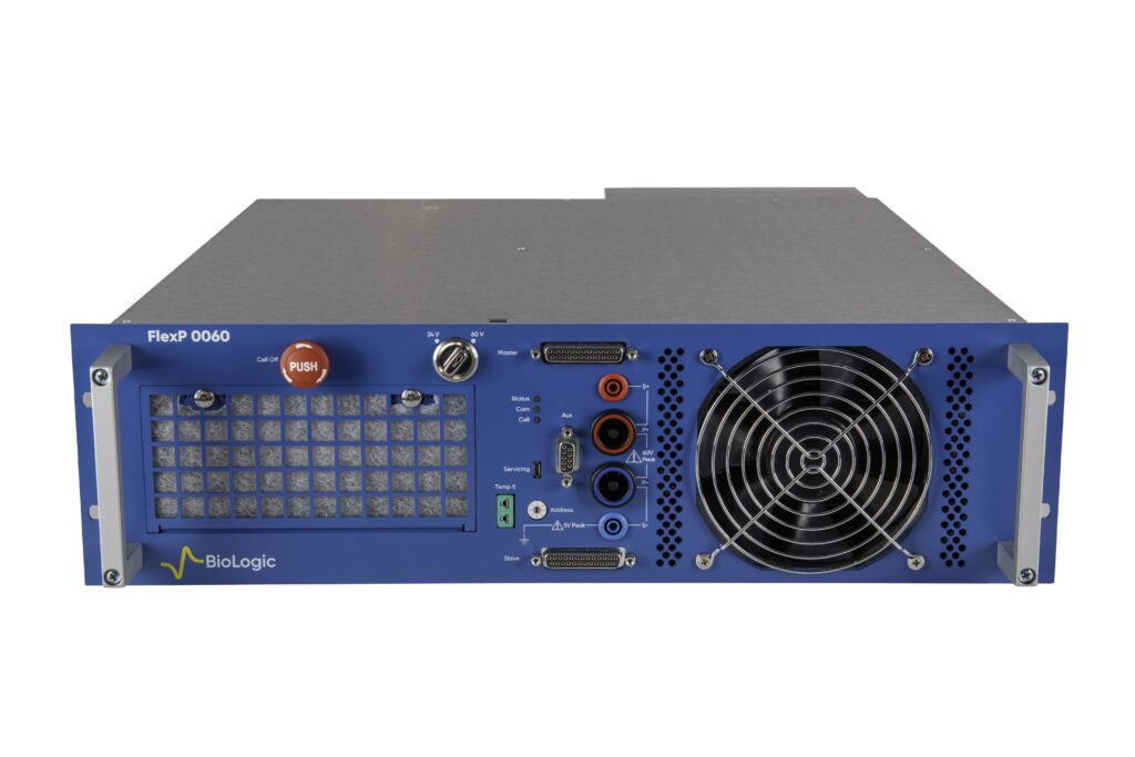 Bio-Logic FlexP0060 potentiostat, detail view